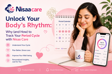 Unlock Your Body’s Rhythm: Why (and How) to Track Your Period Cycle with Nisaa Care