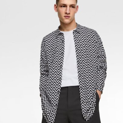 Twin Zigzag Shirt