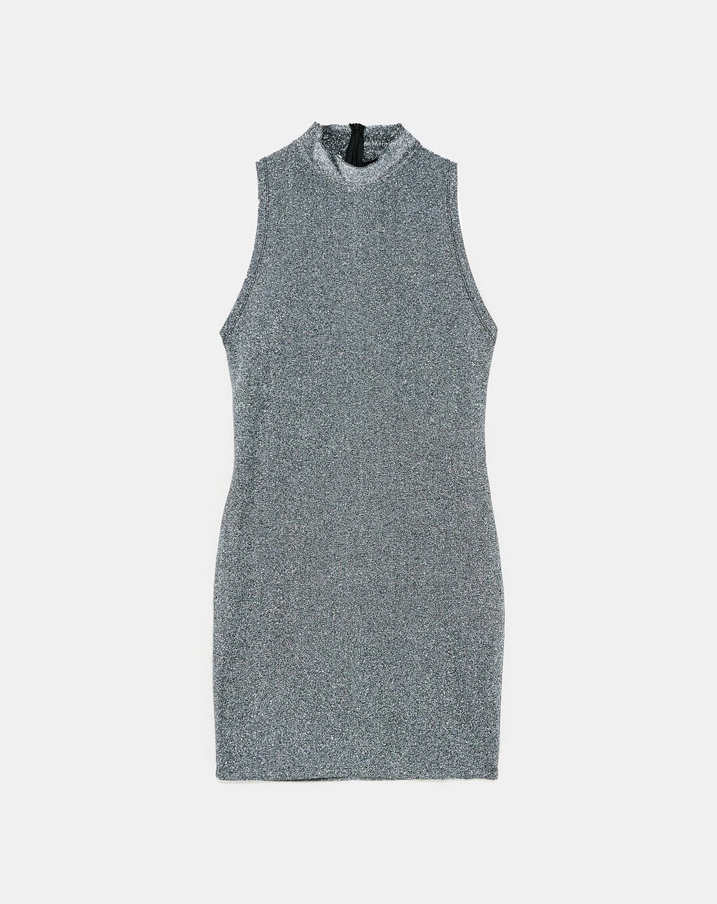 Shimmer Long Sleeve Dress - Image 5