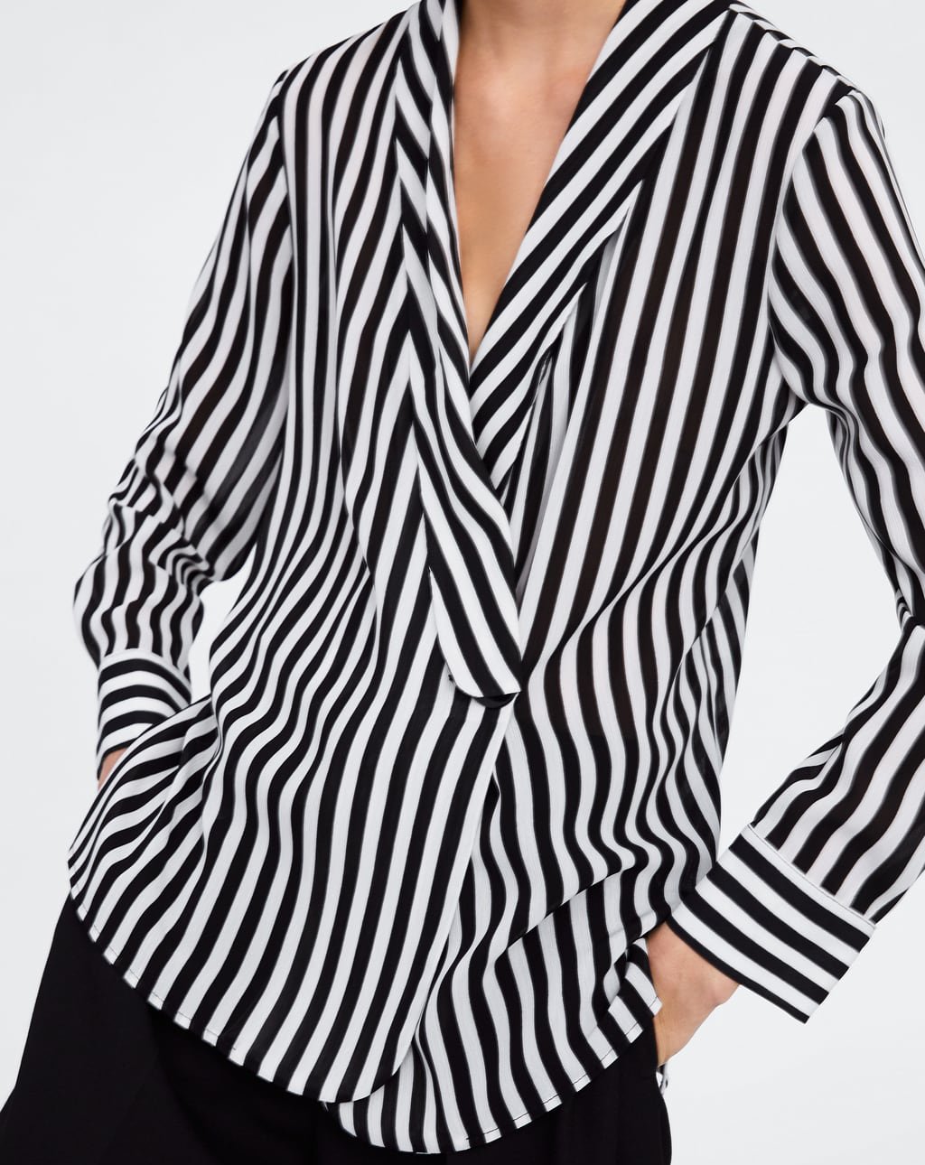 Striped Jacquard Sweater - Image 4